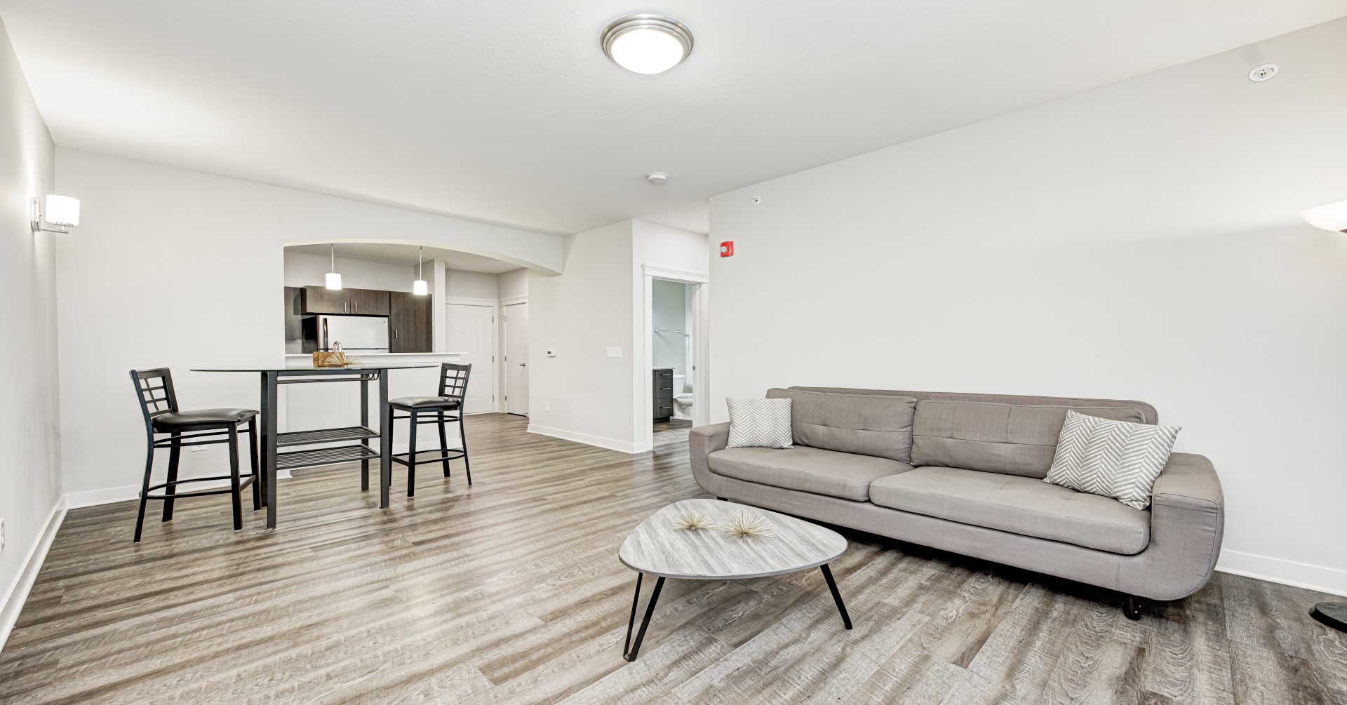 City Flats at Walnut Kitchen to Living Room